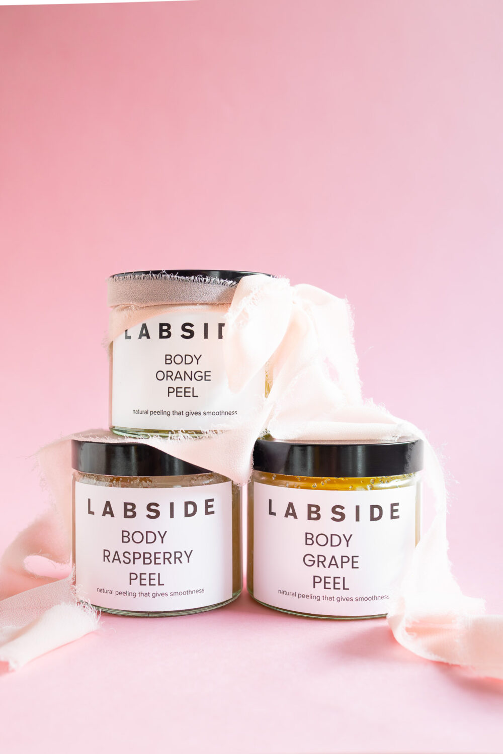 Zestaw peelingów do ciała Labside – 3 sztuki